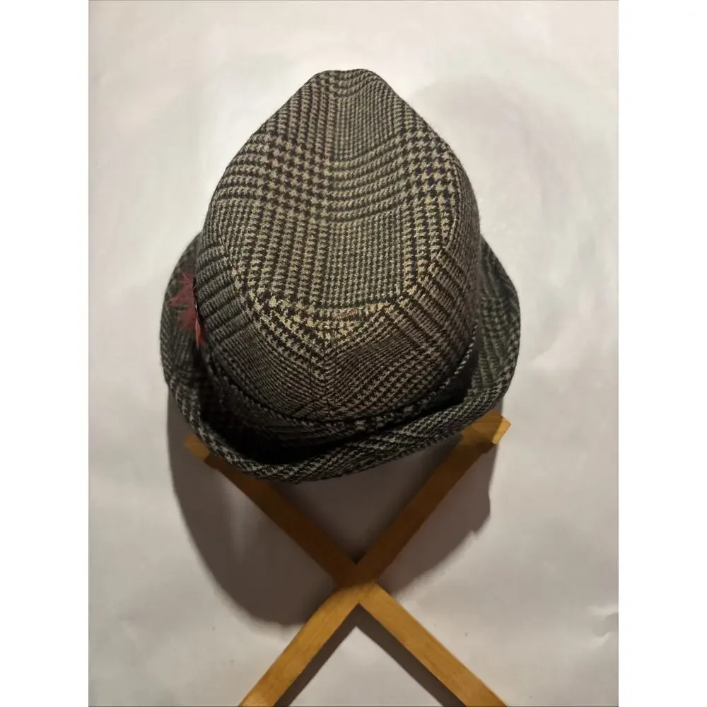 Vintage Churchill Genuine Cashmere Fedora By Neiman Marcus